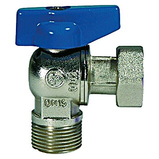 Válvula conexión caldera agua (½″, Azul)