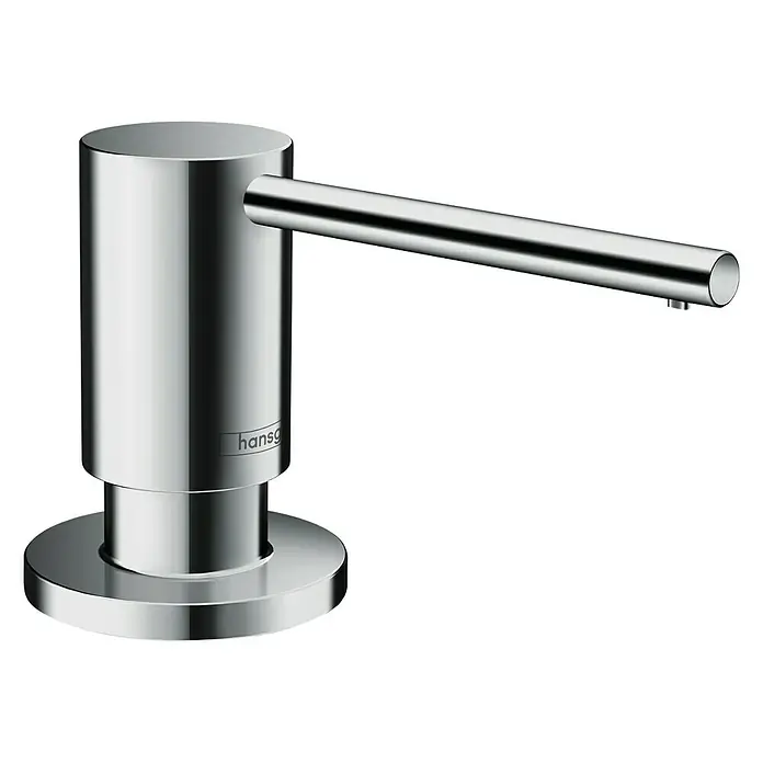 Hansgrohe Schaumsprüher - Chrom - Dieser Chrom-Seifenspender von Hansgrohe ist ein stilvolles und praktisches Accessoire für jedes moderne Badezimmer und bietet Komfort und Hygiene.