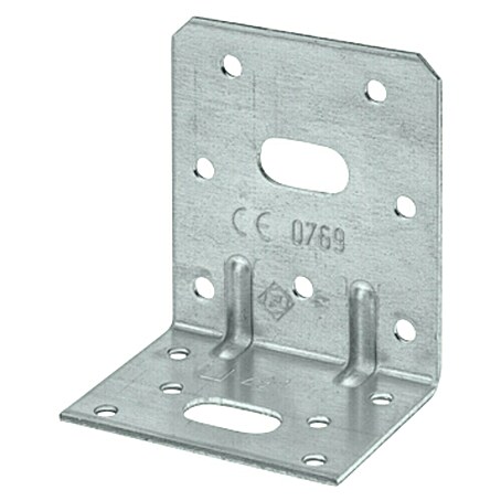 Vormann Escuadra para cargas pesadas (75 x 48 x 65 mm, 1 ud.)