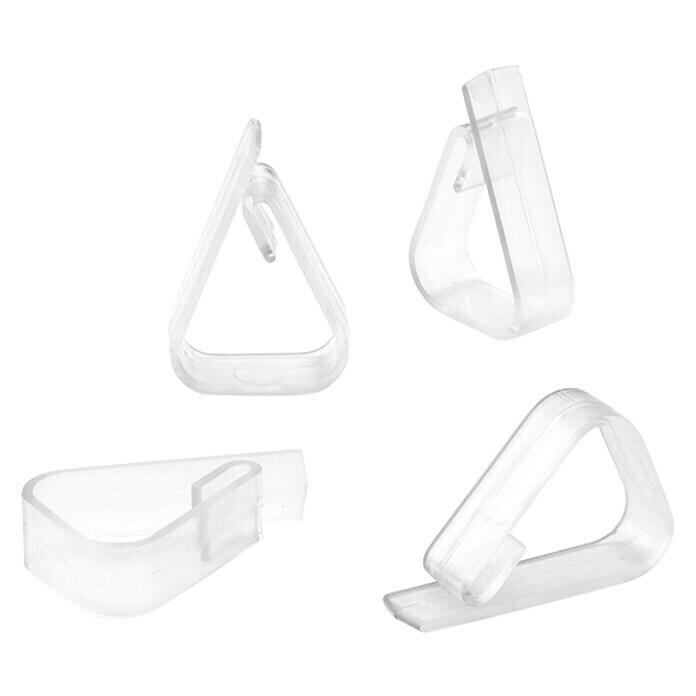 Inofix Pinza sujetamanteles 1190 (4 ud., Transparente) | BAUHAUS