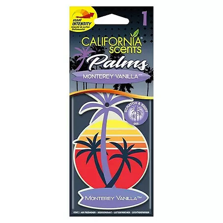 California Scents  Lufterfrischer Palms Paper