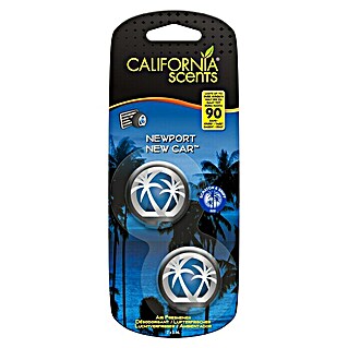 Ambientador de coche California Scents (New Car, 2 ud.)