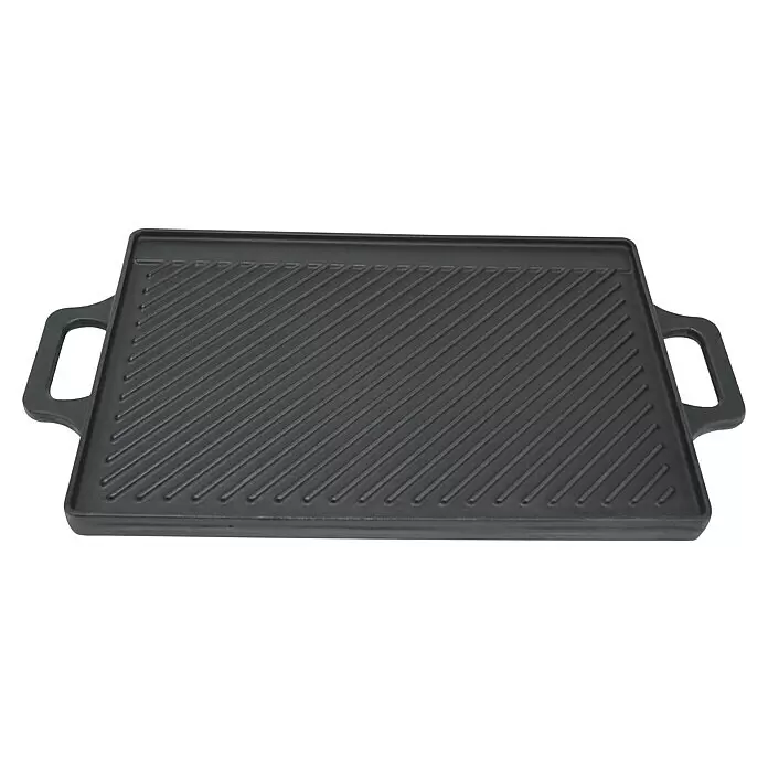 Tepro Grillplatte Universal - L x B x H: 46 x 30 x 1,5 cm - Ansicht von oben