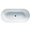 Camargue Freistehende Badewanne Trento (L x B: 170 x 80 cm, Sanitäracryl, Weiß) | BAUHAUS