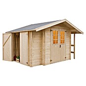 Blockbohlenhaus Oslo (Holz, Grundfläche: 4,41 m², Wandstärke: 19 mm)
