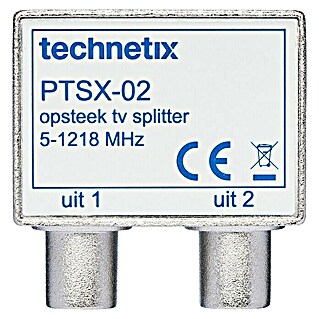 Technetix Coaxadapter PTSX-02 (Geschikt voor: TV)
