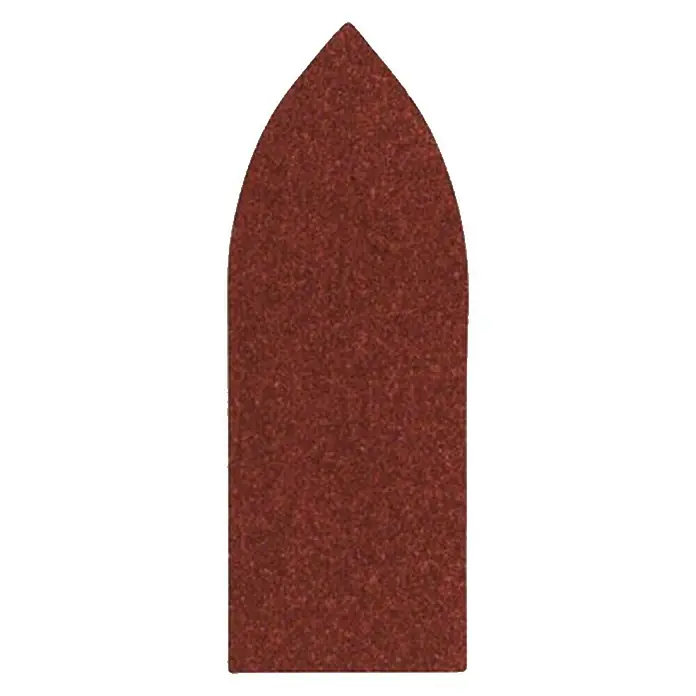 Bosch Set de hojas de lija Expert for Wood and Paint C430 - Grano: 60 mm - 240 mm, 6 ud. - Empujador de cutículas marrón con punta redondeada y base rectangular, ideal para el cuidado de las uñas y la manicura.