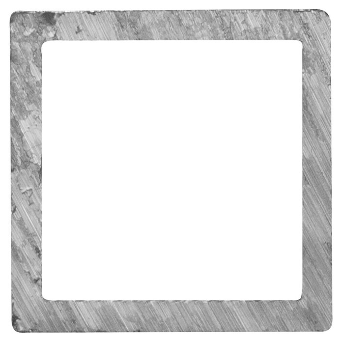 Buis Vierkant Alu 20 x 20 mm (l x b x h: 200 cm x 20 mm x 20 mm, Aluminium, Grijs) | BAUHAUS