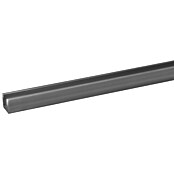 U-profiel Alu 200 cm (l x b x h: 200 cm x 10 mm x 10 mm, Aluminium, Grijs) | BAUHAUS