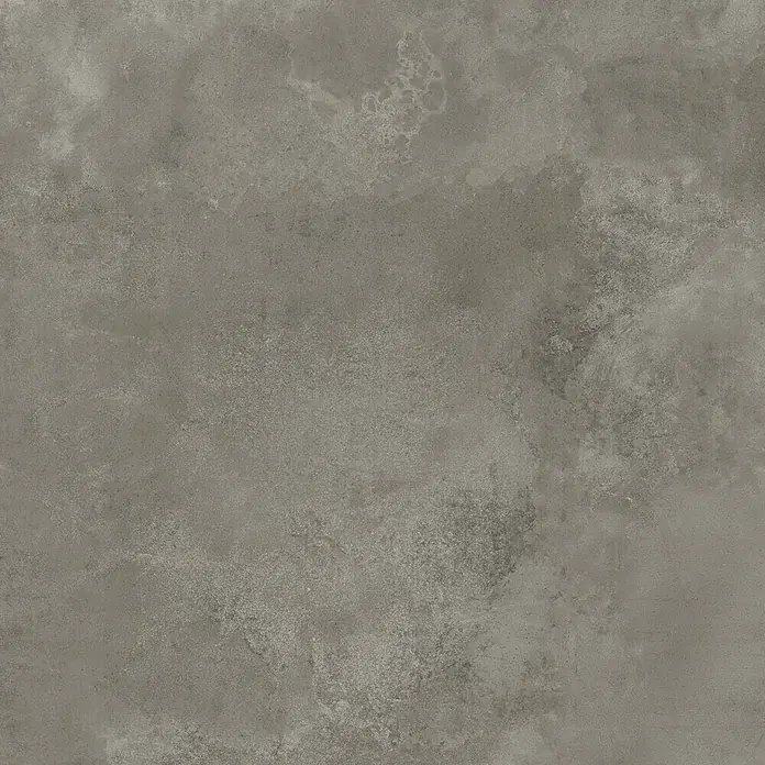 Queens Feinsteinzeugfliese - 79,8 x 79,8 cm, Grau, Matt - Graue Betonboden-Textur, ideal für moderne Innenräume. Die unregelmäßige Oberfläche verleiht einen industriellen Touch und ist vielseitig einsetzbar.