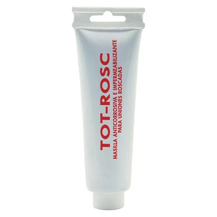 Collak Masilla impermeable - 0,2 kg - Tubo de TOT-ROSC, un sellador anticorrosivo e impermeabilizante para uniones roscadas.