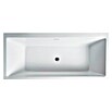 Camargue Freistehende Badewanne Torino Cube (L x B: 180 x 80 cm, Sanitäracryl, Weiß) | BAUHAUS