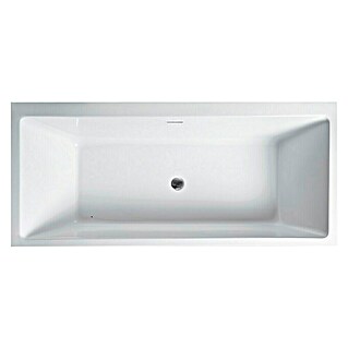 Camargue Bañera independiente Torino Cube (L x An: 180 x 80 cm, Acrílico sanitario, Blanco)