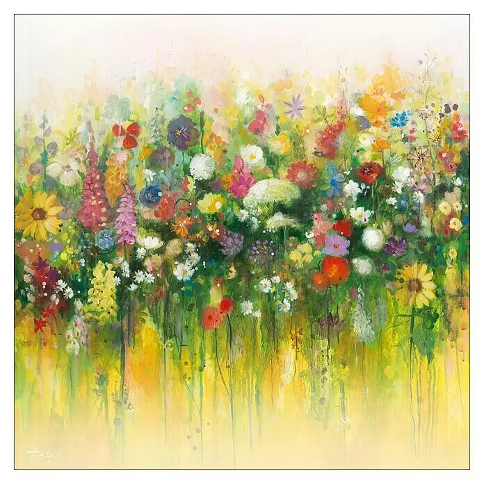 ProArt Leinwandbild - Abstraction II, B x H: 30 x 30 cm - Vorderansicht