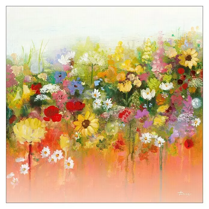 ProArt Leinwandbild - Abstraction, B x H: 30 x 30 cm - Vorderansicht