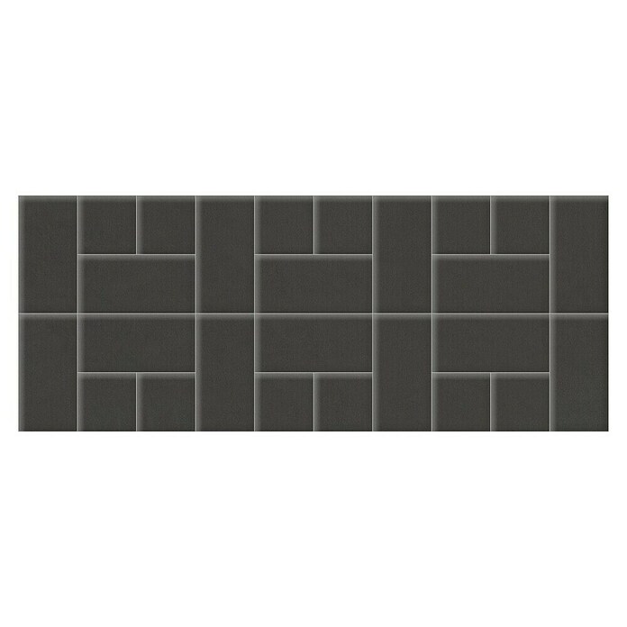 Fllow Set de paneles de pared acolchados Set Velvet A2 (300 x 120 cm, Antracita) | BAUHAUS