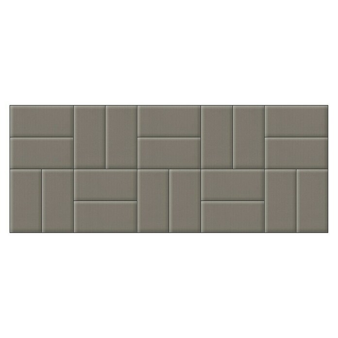 Fllow Set de paneles de pared acolchados Set Velvet A3 (300 x 120 cm, Taupe) | BAUHAUS