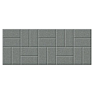Fllow Set de paneles de pared acolchados Set Inari A3 (300 x 120 cm, Textil, Gris)