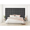 Fllow Wandpolster-Set Set Velvet A4 (270 x 180 cm, Anthrazit) | BAUHAUS