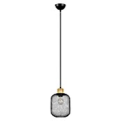 Reality Leuchten Lámpara colgante redonda Calimero (40 W, Ø x Al: 18 x 150 cm, Negro, E27) | BAUHAUS