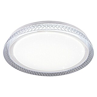 Trio Lighting Plafón LED redondo Heracles (18 W, Blanco, Blanco cálido)