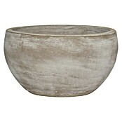 Pflanztopf Siena (Außenmaß (Ø x H): 42 x 23 cm, Beton, Braun) | BAUHAUS