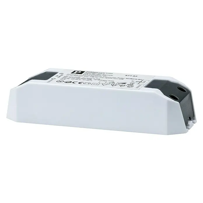 Paulmann Transformator - 50 VA, 220 V - 240 V - Weißer Paulmann Licht GmbH elektronischer Transformator, Modell ULTRA20-N3, für 12V-Halogenlampen bis max. 70W, einstellbar.