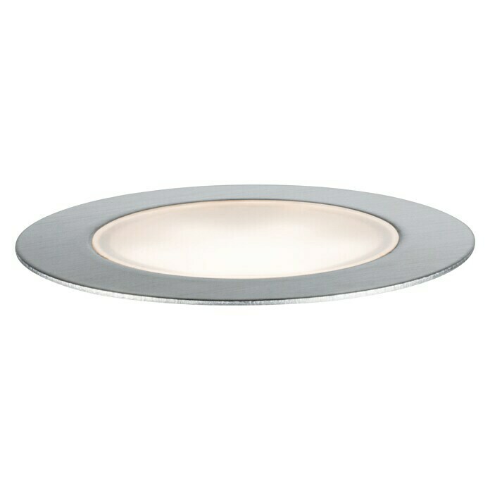 Paulmann Plug & Shine LED-Gartenspot-Set FloorSilber, IP65, 1,3 W, Durchmesser: 7 cm, 3 Stk. View From Below