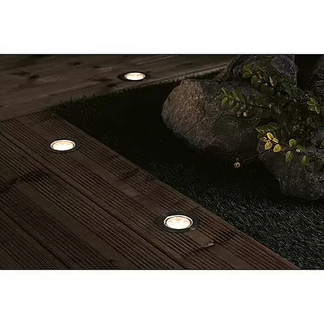 Paulmann Plug & Shine Bodeneinbauleuchten-Basis-Set LED-Bodeneinbauleuchte Floor Eco