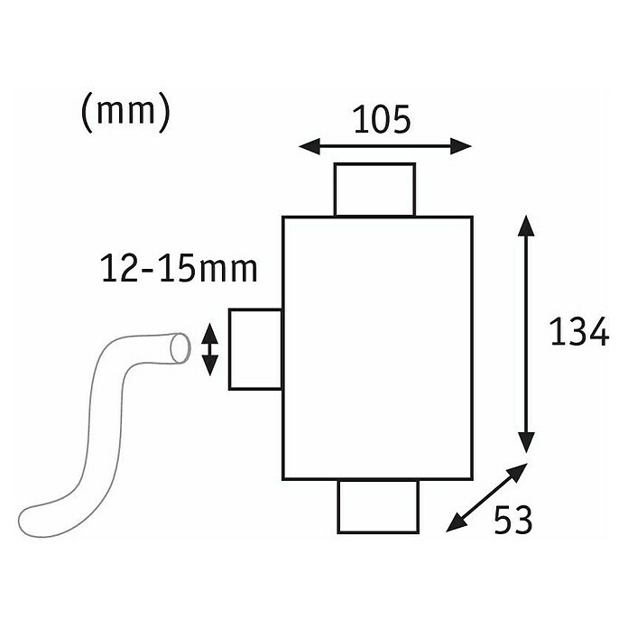 Paulmann Special Line VerbindungsboxKunststoff, IP68 Sketch