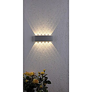 Paul Neuhaus LED-Wandleuchte Carlo (18 W, L x B x H: 60 x 60 x 13,5 cm, Stahl)