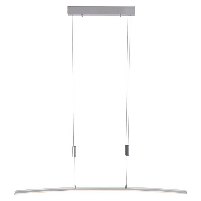 Paul Neuhaus LED-Pendelleuchte Janina (12 W, L x B x H: 14 x 14 x 120 cm,  Stahl, Warmweiß) | BAUHAUS