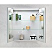 Camargue Stella LED-Spiegelschrank (B x H: 60 x 68 cm, Mit Beleuchtung, Spanplatte, Berg Eiche)