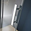 Camargue Vario Eckdusche S4+S16+S13P (120 x 160 x 195 cm, Beschichtet, Silber, Glasstärke: 6 mm) | BAUHAUS