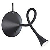 Reality Leuchten Lámpara de sobremesa LED Viper (3 W, Negro, Blanco cálido, Plástico)
