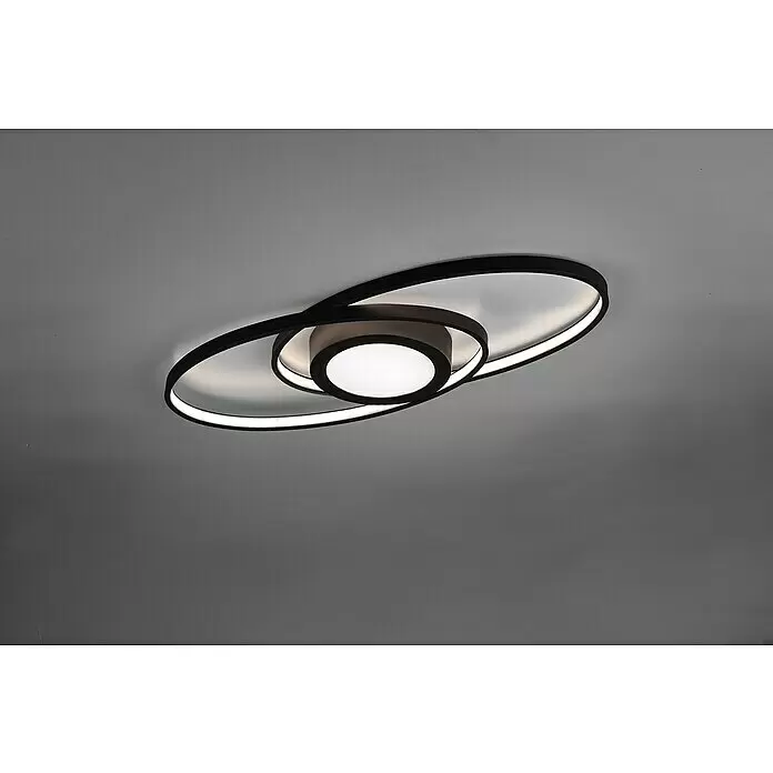 Trio Leuchten LED-Deckenleuchte Galaxy - 27 W, L x B x H: 23 x 57 x 4 cm, Weiß, Warmweiß - Stimmungsaufnahme