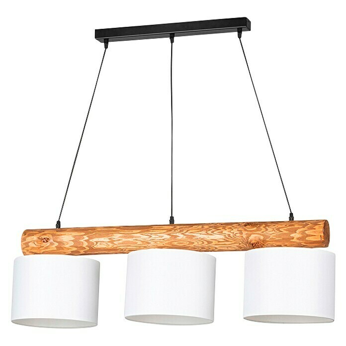 Spotlight Pendelleuchte Pinia (40 W, L x B x H: 100 x 25 x 110 cm, Weiß, E27) | BAUHAUS