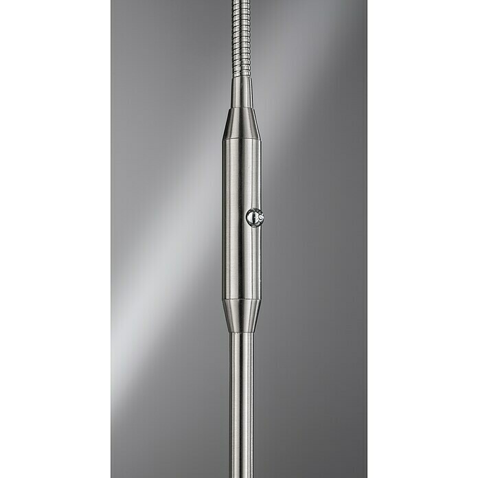 Honsel Leuchten Dent LED-Stehleuchte (6 W, Nickel matt, Höhe: 150 cm)