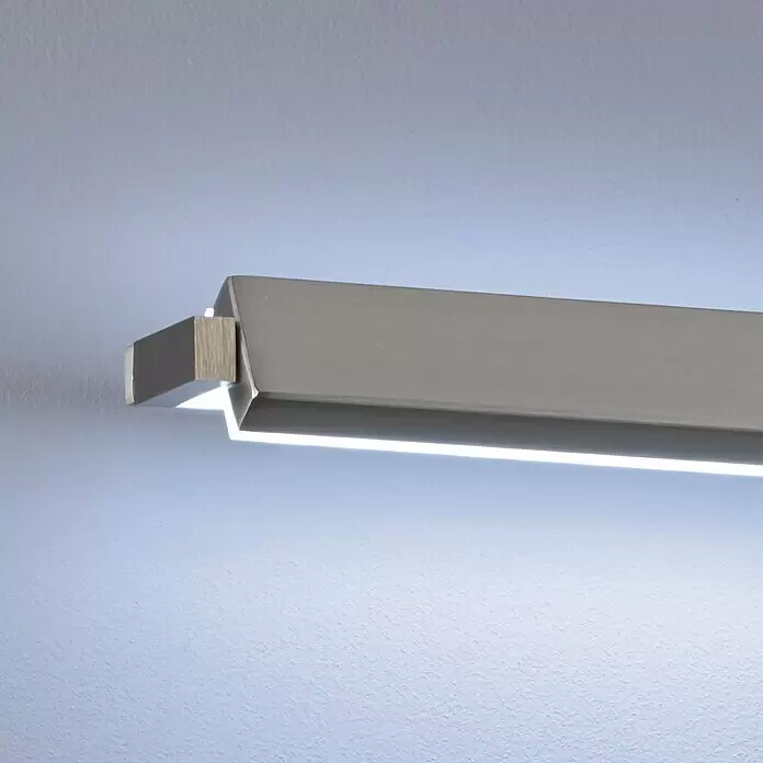 Fischer & Honsel LED-Wandleuchte Pare TW - 14 W, L x B x H: 40 x 11 x 10 cm, Nickel matt, Warmweiß - Detailaufnahme