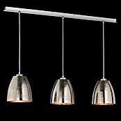 Fischer & Honsel Pendelleuchte Cannes (40 W, Nickel/Natur, E27) | BAUHAUS