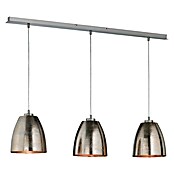 Fischer & Honsel Pendelleuchte Cannes (40 W, Nickel/Natur, E27) | BAUHAUS