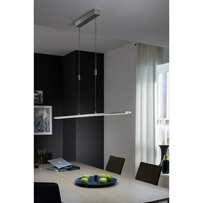 Fischer & Honsel LED-Pendelleuchte Metz (29 W, Aluminium/Chrom) | BAUHAUS