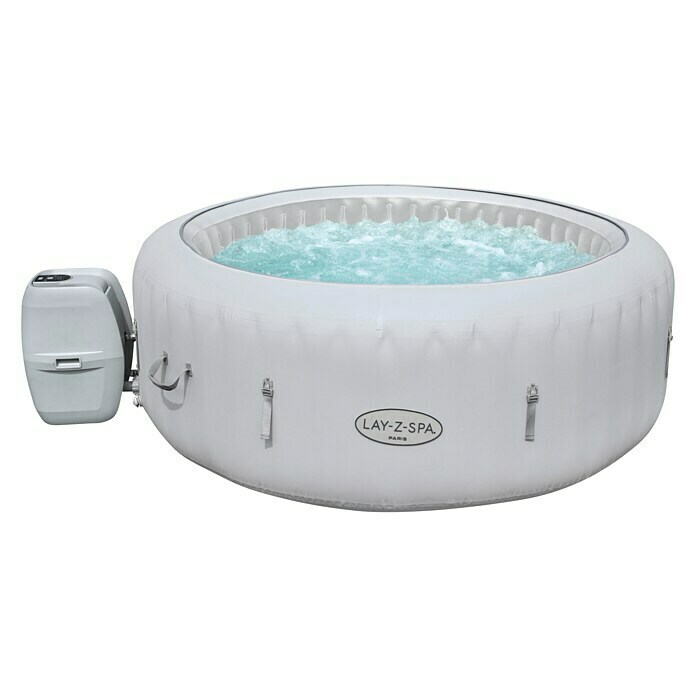 Bestway Lay-Z-Spa Außen-Whirlpool ParisØ x H: 196 x 66 cm, 806 l, Geeignet für: 4 - 6 Personen Front View