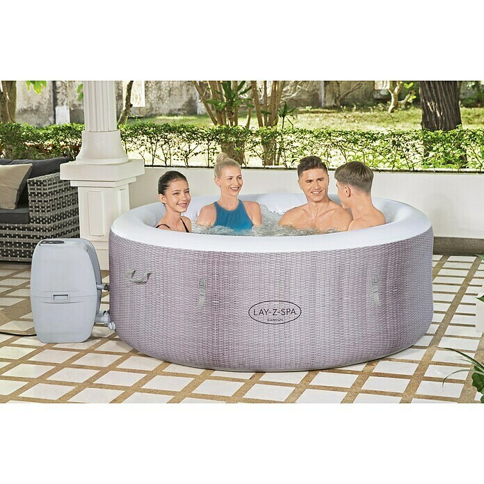 Bestway Lay-Z-Spa Außen-Whirlpool CancunØ x H: 180 x 66 cm, 669 l, Geeignet für: 2 - 4 Personen Use Shot