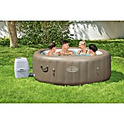 Bestway Lay-Z-Spa Mobil-Whirlpool Palm Springs (Ø x H: 196 x 71 cm, Taupe, 916 l) | BAUHAUS