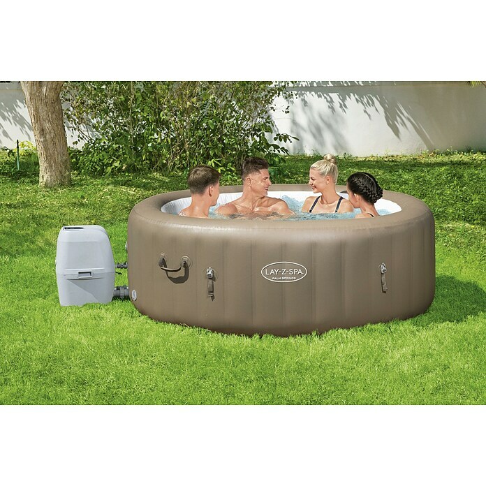 Bestway Lay-Z-Spa Außen-Whirlpool Palm SpringsØ x H: 196 cm x 71 mm, 916 l, Geeignet für: 4 - 6 Personen Use Shot