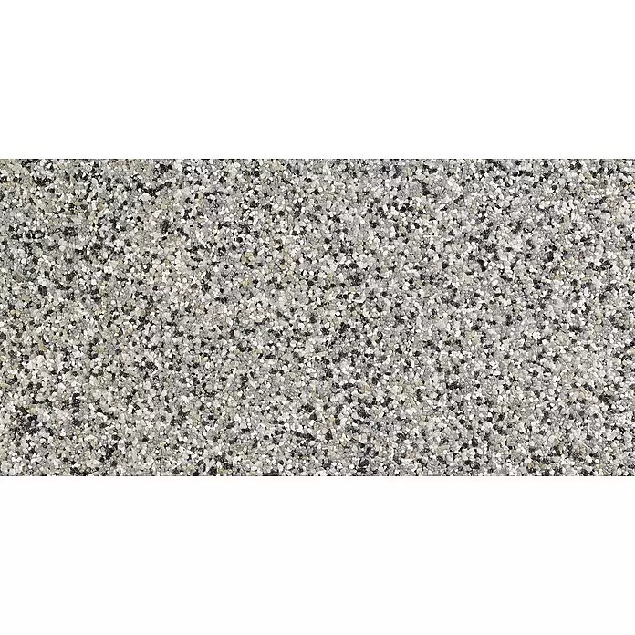 swingcolor Buntsteinputz - Korngröße: 2 - 3 mm, 20 kg, Nr. 51 - Gesprenkelte Granulattextur in Grau-, Weiß-, Schwarz- und Beigetönen.
