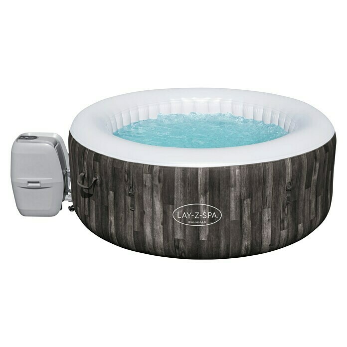 Bestway Lay-Z-Spa Außen-Whirlpool BahamasØ x H: 180 x 66 cm, 669 l, Geeignet für: 2 - 4 Personen Front View