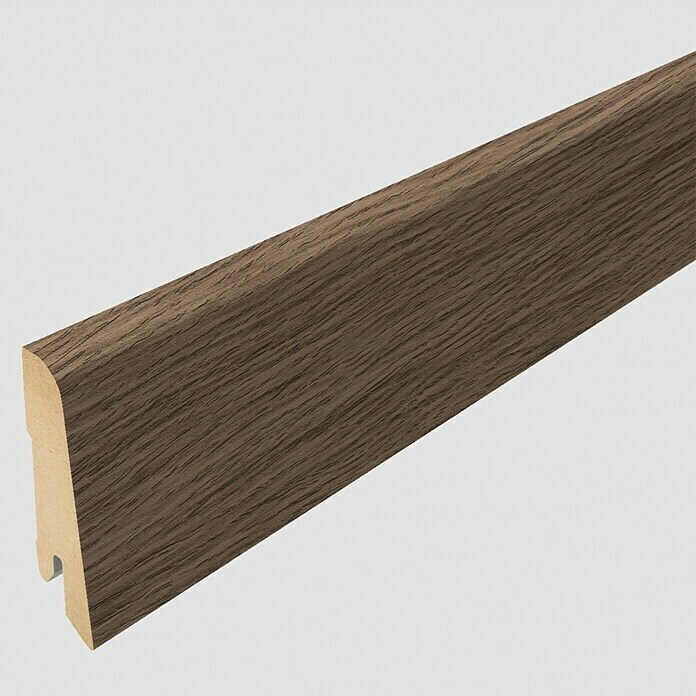 Egger Sockelleiste Limerick Eiche rauch (240 cm x 17 mm x 60 mm, MDF)
