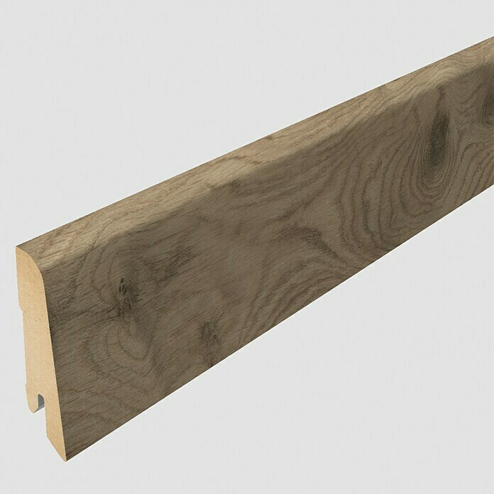 Egger Sockelleiste Almington Eiche natur (240 cm x 17 mm x 60 mm, MDF)